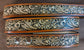 Embossed Leather Belt 1 1/2" Western Horse Head Floral - 2 TC