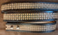 Embossed Leather Belt 1 1/2" Basketweave 4- 2 TC