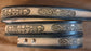 Embossed Leather Belt 1 1/2" Skulls 4 - 2 TC