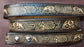 Embossed Leather Belt 1 1/2" Wide South Western 2 TC