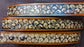 Embossed Leather Belt 1 1/2" Skulls - 2 TC