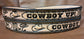 Embossed Leather Belt 1 1/2" Cowboy Up 2TC