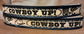 Embossed Leather Belt 1 1/2" Cowboy Up 2TC