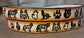 Embossed Leather Belt 1 1/2" Wide Wildlife Wolf 2 TC