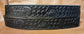 Embossed Leather Belt 1 1/2" Bass Fishing