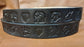 Embossed Leather Belt 1 1/2" Wide Wildlife Bear