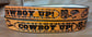 Embossed Leather Belt 1 1/2" Cowboy Up