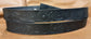 Embossed Leather Belt 1 1/2" Poker