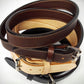Heavy 2 Ply Leather Gun Belt 1 1/2" Wide