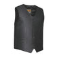 Leather Vest - "Dead Inside but Still Horny" Reaper Design