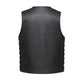 Leather Vest - "Dead Inside but Still Horny" Reaper Design