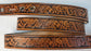Embossed Leather Belt 1 1/2" African Wildlife