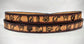 Embossed Leather Belt 1 1/2" Wide Wildlife Bear