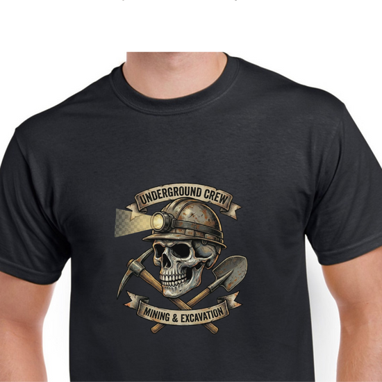 Short Sleeve T-Shirt - Mining & Excavation