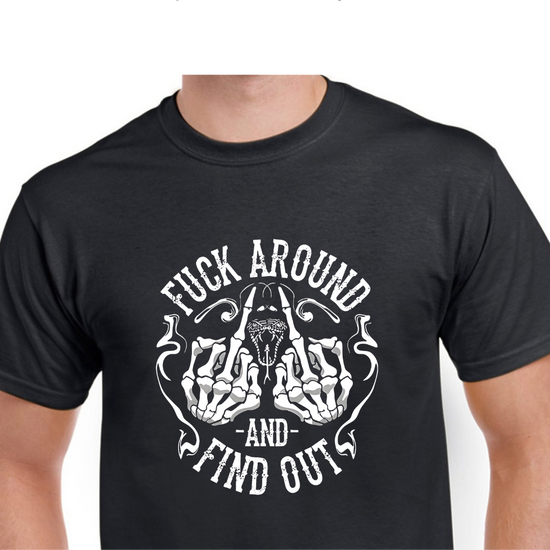 Short Sleeve T-Shirt - FAFO Middle Fingers