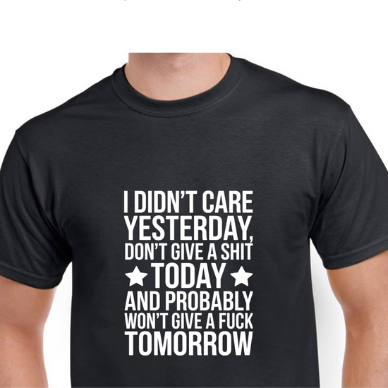 Short Sleeve T-Shirt - I Didn&