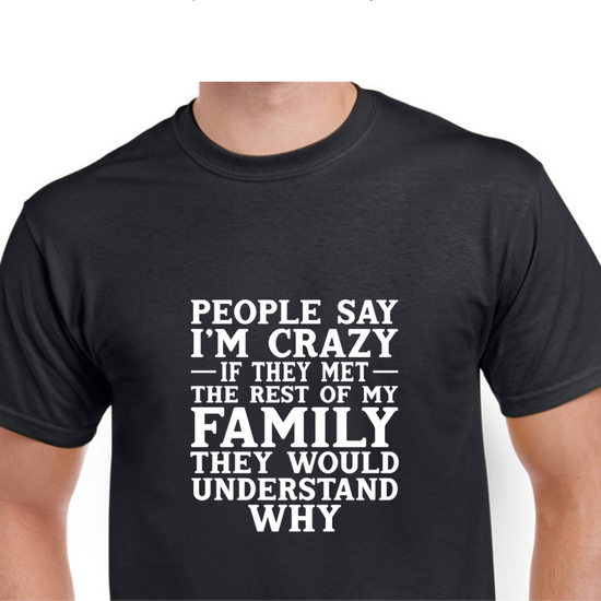 Short Sleeve T-Shirt - People Say I&