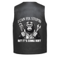 Leather Vest - I Can Fix Stupid, but It&