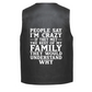 Leather Vest - People Say I&