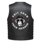Leather Vest - Shit Show Crew Member