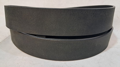 Plain Leather Belt 1 1/2" Wide Antique Copper Hardware