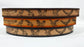 Embossed Leather Belt 1 1/2" Wide Wildlife Eagle 2 Tone Color