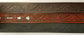 Embossed Leather Belt 1 1/2" Eagle Floral