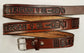 Embossed Leather Belt 1 1/2" Electrician