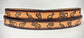 Embossed Leather Belt 1 1/2" Wildlife Elephants