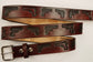 Embossed Leather Belt 1 1/2" Guns