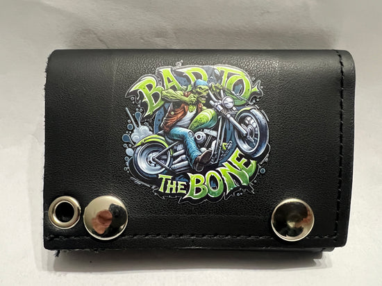 Leather Chain Wallet - Bad To The Bone