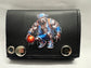 Leather Chain Wallet - Hip Hop Pitt bull With Basketball