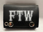 Leather Chain Wallet - FTW Fuck The World