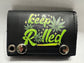 Leather Chain Wallet - Weed Keep One Rolled
