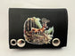 Leather Chain Wallet - Deer Hunt I&