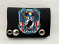 Leather Chain Wallet - POW-MIA