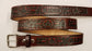 Embossed Leather Belt 1 1/2" Mason
