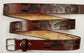 Embossed Leather Belt 1 1/2" Mechanic