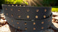 Plain Leather Belt Double Hole 1 1/2" Wide Antique Copper Hardware