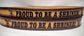 Embossed Leather Belt 1 1/2" Proud To Be A Shriner