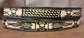 Embossed Leather Belt 1 1/2" Skull Flames 2 TC