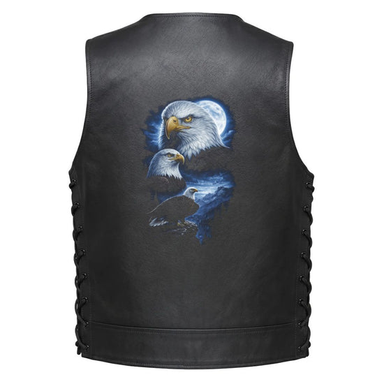 Leather Vest - Eagles Wildlife