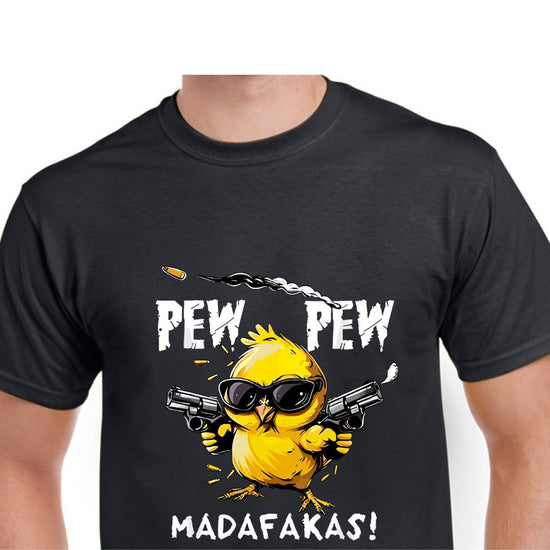 Short Sleeve T-Shirt - Pew Pew Madafakas