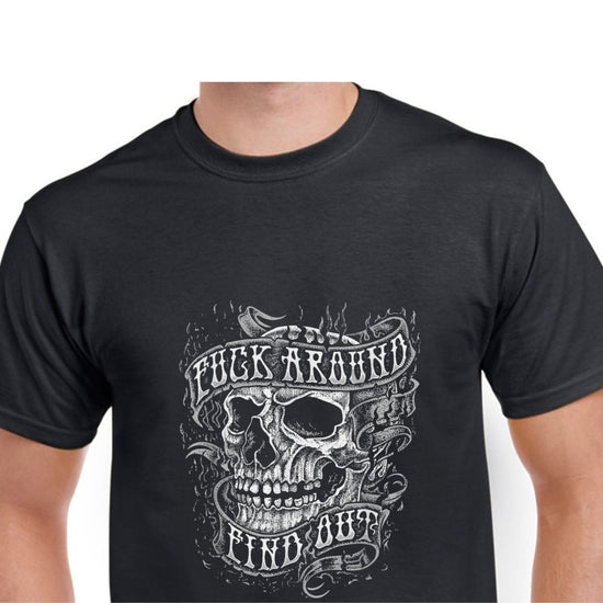 Short Sleeve T-Shirt - FAFO Skull Head