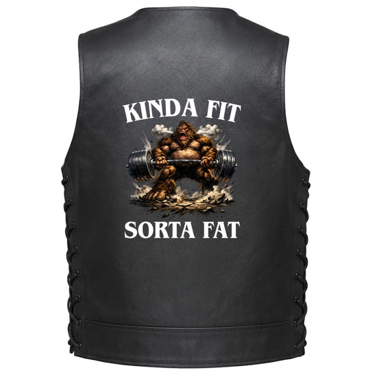 Leather Vest - Big Foot - Kinda Fit Sorta Fat