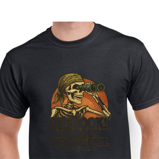 Short Sleeve T-Shirt -Oh Look Nobody Gives A Shit