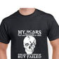 Short Sleeve T-Shirt -My Scars Tell A Story