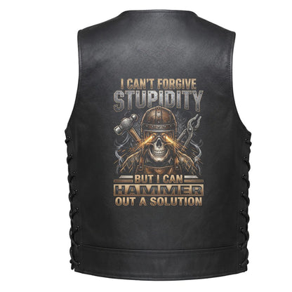 Leather Vest - "Can&