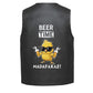 Leather Vest - Beer Time, Madafakas!