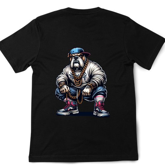 Short Sleeve T-Shirt - Hip Hop Bull Dog
